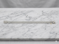 925 Sterling Silver Triple Curb Chain Bracelet