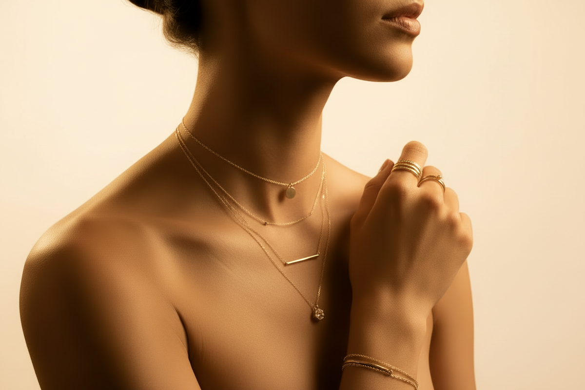 PureAurum & Co. Hero — Gold Tones